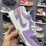 کتانی نایک ایر جردن بنفش دخترانه nike airjordan