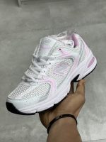 کتونی نیوبالانس 530 سفید صورتی New balance cotton 530 white pink