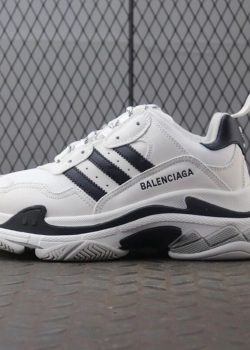کتونى بالنسیاگا تریپل اس آدیداس BALENCIAGA X ADIDASMENS TRIPLE S – WHITE/BLACK