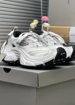 بالنسیاگا تن ایکس ال ترینرز Balenciaga 10xl Trainers in White/black/gris