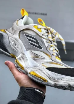 بالنسیاگا کارگو زرد Balenciaga Cargo Sneaker Grey Black Yellow