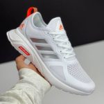 کتانی آدیداس کلود فوم سفید Adidas Cloudfoam