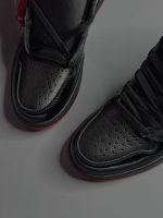 جردن وان مشکی ورنی Air Jordan 1 Retro low SP Gina