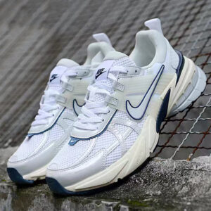 کتونی نایک وی تو کی ران کرم آبی Nike V2K Run Platinum Tint