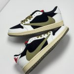 ایرجردن1 الیوه ترویس اسکات Air Jordan 1 Olive Travis Scott