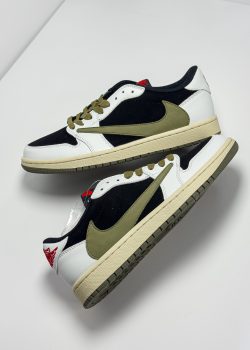 ایرجردن1 الیوه ترویس اسکات Air Jordan 1 Olive Travis Scott