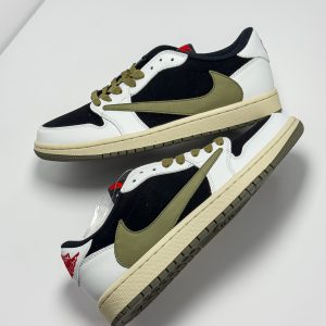 ایرجردن1 الیوه ترویس اسکات Air Jordan 1 Olive Travis Scott