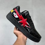 نایک ایفورس بیپ شارک قرمز Bape