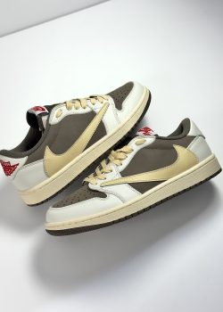 نایک ایر جردن کرم قهوه ای Nike Air Jordan Brown and Cream