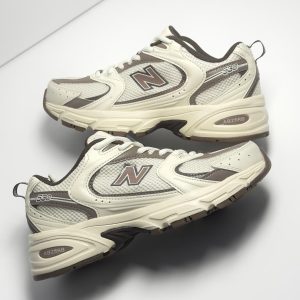 نیوبالانس 530 کرم قهوه ای New balance